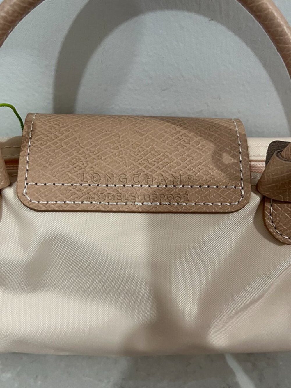 Longchamp Le Pliage Canvas And Leather Cosmetics Case - Picture 5 of 7